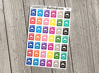 (#157) Colorful Washers