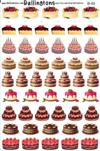 (B-49) Cake Variety
