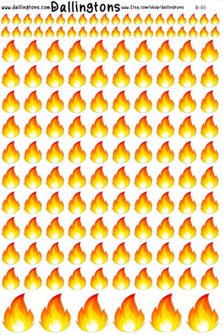 (B-59) Flames