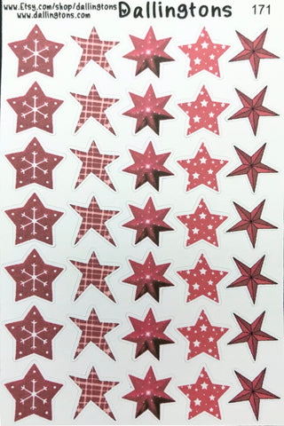 (#171) Red Stars