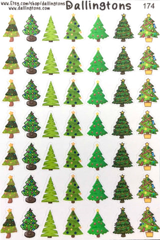 (#174) Christmas Trees