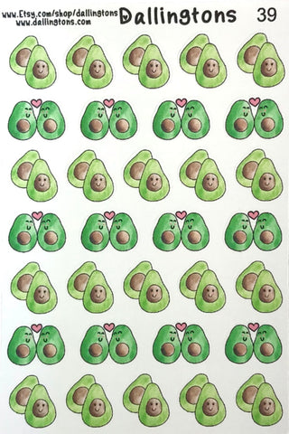 (#39) Kawaii Avocados