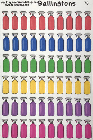 (#78) Spray Bottles