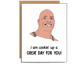The Rock is Cookin'