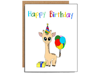 Happy Birthday Giraffe