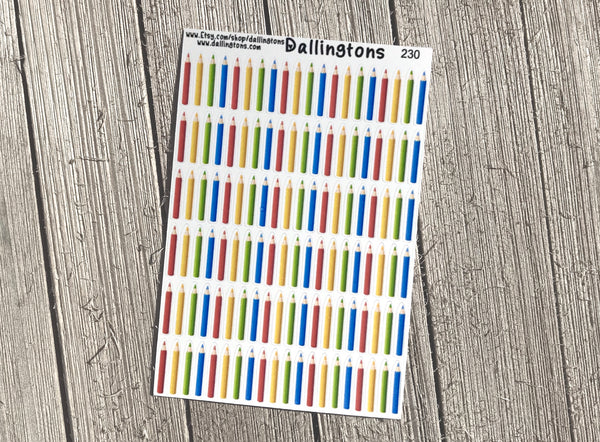 (#230) Colored Pencils