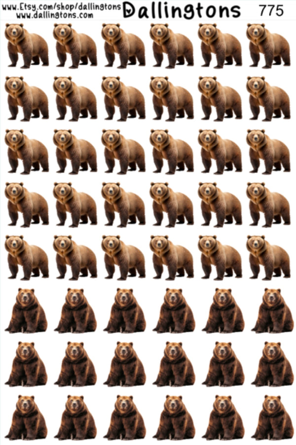 (#775) Bears