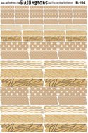 (B-104) Tan Washi