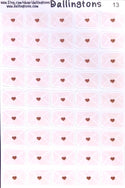 (#13) Watercolor Pink & Brown Mail