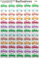 (#154) Colorful Cars