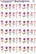 (#29) Watercolor Wildflowers