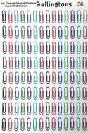 (#36) Colorful Paperclips
