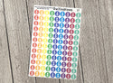 (#37) Colorful Dollar Signs