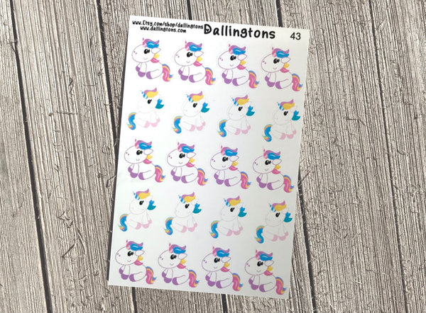 (#43) Happy Unicorns