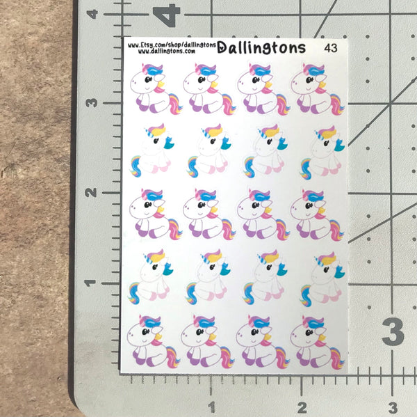 (#43) Happy Unicorns