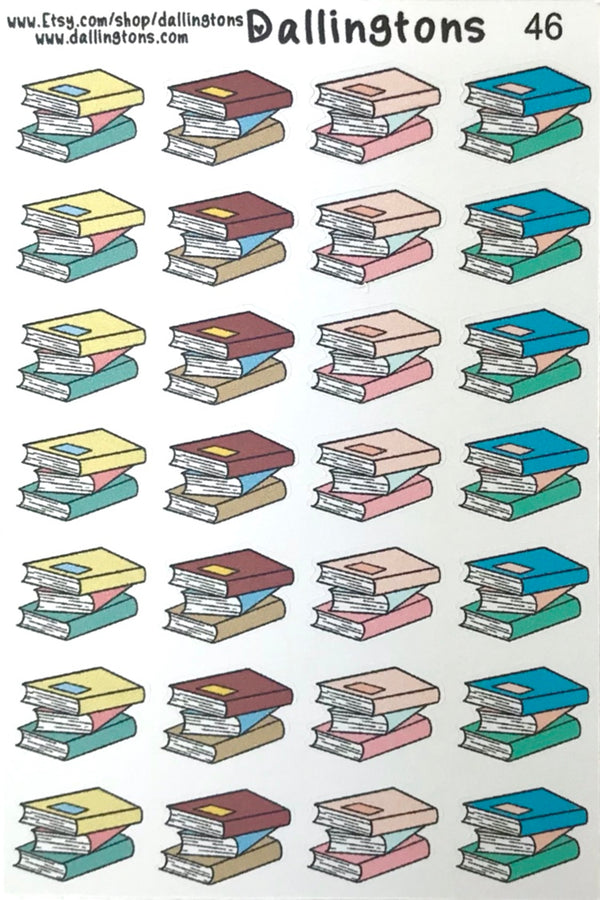 (#46) Colorful Books