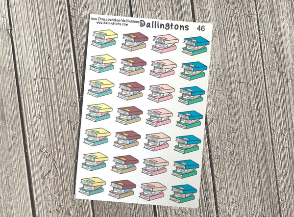 (#46) Colorful Books