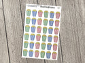 (#51) Colorful Popcorn