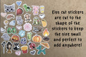 (#13) Watercolor Pink & Brown Mail
